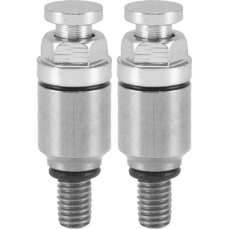 2 soupapes de purge d'air de fourche en alliage d'aluminium M5x0,8, remplacement pour CRF150R CR125R CR (1/4)