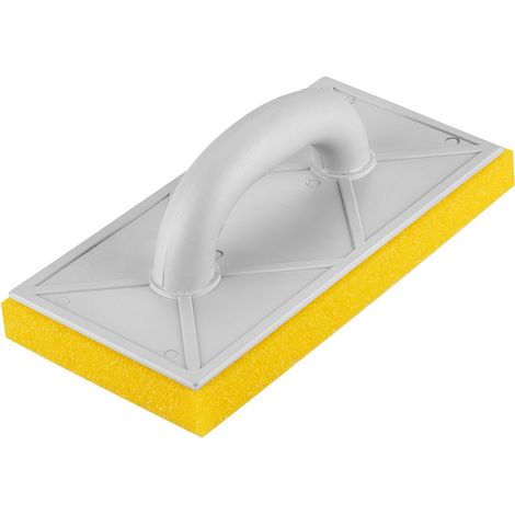 Flotador con esponja fina de 25 mm, 280 x 140 mm, mango de plástico. (1/4)