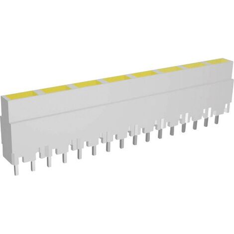 Signal Construct ZALW 081 Rangée de LEDs x8 jaune (L x l x H) 40.8 x 3.7 x 9 mm Q35672 (1/4)