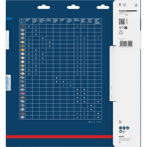 Bosch 1x lame of EXPERT Aluminium lame de scie circulaire sans fil pour scies à onglet circulaires (pour Aluminium, Ø mm, Accessoires professionnels Scie à onglet circulaire sans fil)