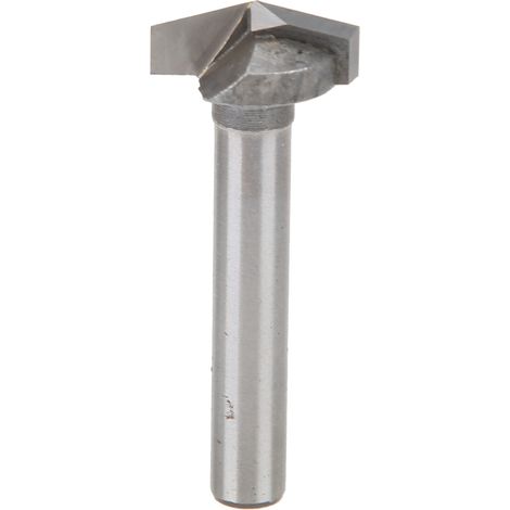 Fraise Cnc V En Acier Au Tungstène 16mm 150° Pour Gravure Et Rainurage Sur Bois Et Aluminium Queue 6mm (1/5)