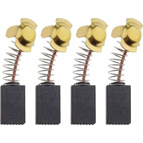 BDD 2 Paar Kohlebürsten für kabelgebundene Bohrmaschinenmotoren, kompatibel mit Titan TTB653SDS 1500W SDS Plus, 6x10x16mm (1/5)