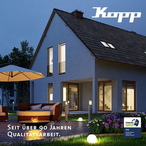 Kopp Commutateur de Mouvement 240 degres pour exterieur, Blanc, 824602019 (1/5)