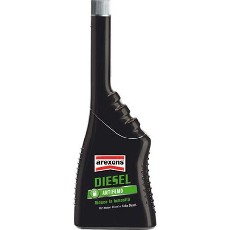 Arexons Additivo Diesel Antifumo 250ml – Riduce Fumi Neri, Pulisce Iniettori,