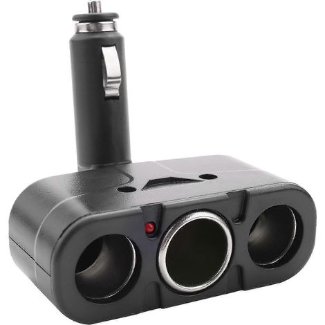 Adaptateur allume-cigare 3 voies avec LED de bonne qualité (1/5)