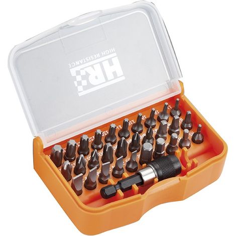SET 31 PUNTE + ADATTATORE - 1/4''