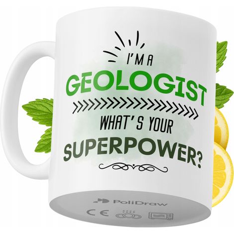 Lustige Kaffeetasse für Geologen mit witzigem Textdesign – ideal für Geburtstage, Namenstage, Feiertage und besondere Anlässe. Hochwertige Tasse für Zuhause, Büro und Arbeit. Farbe: Weiß, 330 ml.