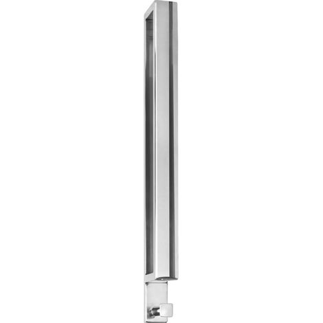 Sapho Ridder - Toallero, longitud 40 cm, con gancho, acero inoxidable 11122100