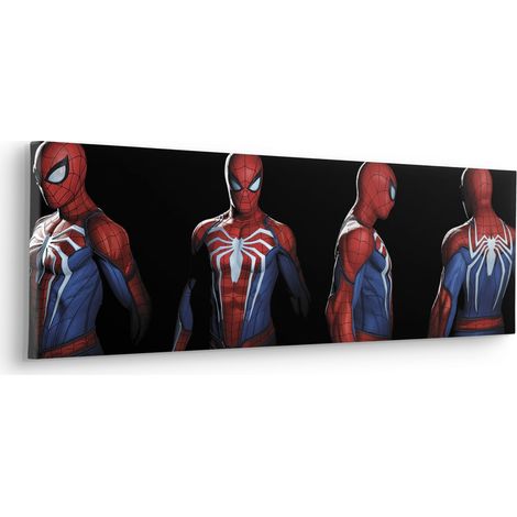 Tableau mural Marvel Spider-Man Portrait Photos 30x90 cm (1/2)