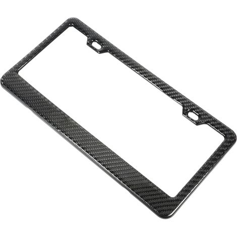 Cadre de plaque d'immatriculation en fibre de carbone, support de remplacement pour Mercedes-Benz Classe C W205 W206 W203 W204 (1/5)