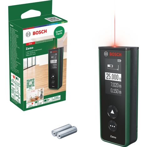 BOSCH DIY ZAMO AAA batteries Laser range finder