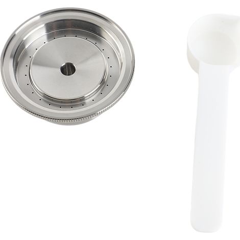 Capsules réutilisables Inox 50pcs Compatible VertuoLine GCA1 ENV150 Argent Durables Écologiques (1/5)