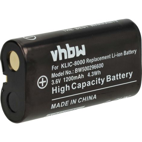 vhbw Akku kompatibel mit Jay-Tech Jay-Cam i4800 Kamera (1520 mAh, 3,6 V, Li-Ion) (1/5)