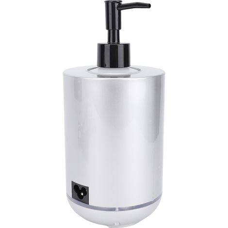 Chauffe-huile de massage à température réglable, chauffe-huile et lotion pour le corps avec éclairage d'ambiance et distributeur pour 2 flacons (prise européenne). (1/5)