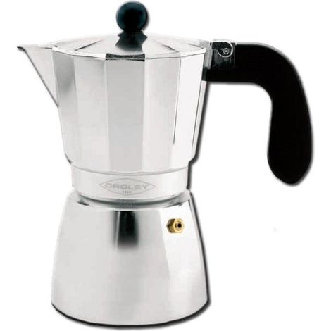 OROLEY oroley cafetera aluminio alu   6 tazas  215030300 , oroley cafetera aluminio alu   6 tazas  215030300