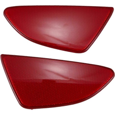 Ensemble de panneaux réflecteurs de feux antibrouillard arrière en plastique ABS pour Mazda 2 Demio 2015-2018 jn (1/5)