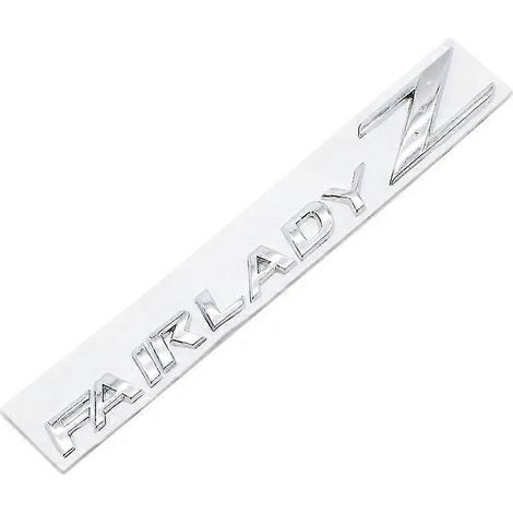 Auto-Metallbuchstaben, Logos, Abzeichen, Embleme, Aufkleber, Styling-Aufkleber für Nissan Fairlady Z Z31 Z32 Z33 Z34 300Z 350Z 359Z 370Z 200Z 240Z--A