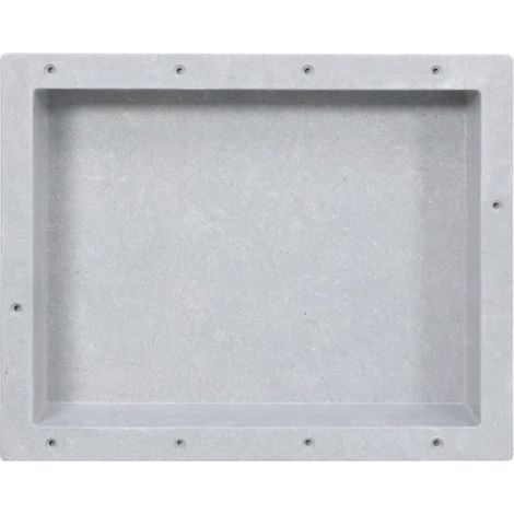 Maison Exclusive - Nicchia da Doccia in Grigio Opaco 41x51x10 cm (1/5)