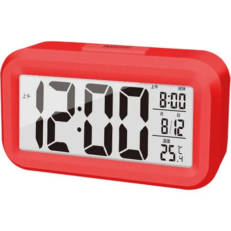 Réveil électronique pour étudiants, petit réveil numérique intelligent et multifonctionnel pour enfants. (1/5)