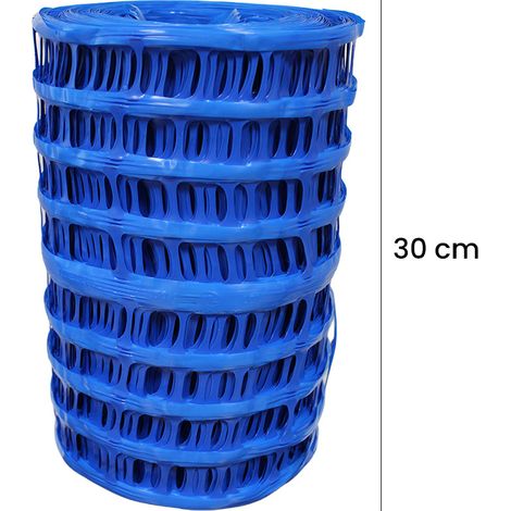 Grillage avertisseur NF bleu eau potable 100 m x 30 cm - Samex (1/4)