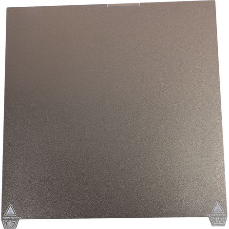 Plaque de construction PEI texturée Double face, feuille d'imprimante 3D à forte adhérence 370x370mm pour K2 Plus (1/5)