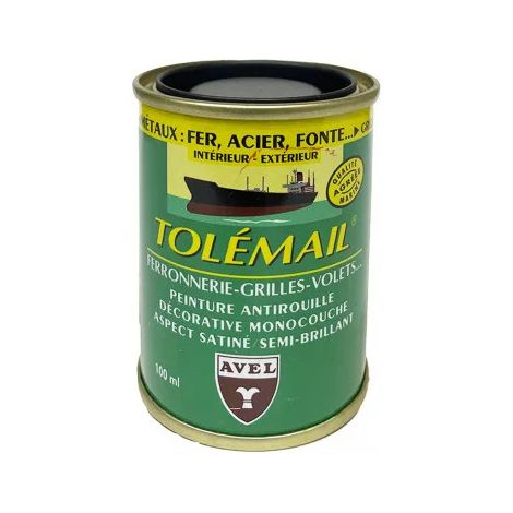 Speciale tosole per ferramenta 100ml nero.