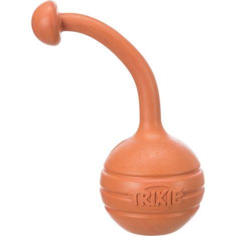 jouet Balle sur corde Be Eco , taille 13 cm / ø 6 cm, couleurs aléatoires. pour chien - Trixie