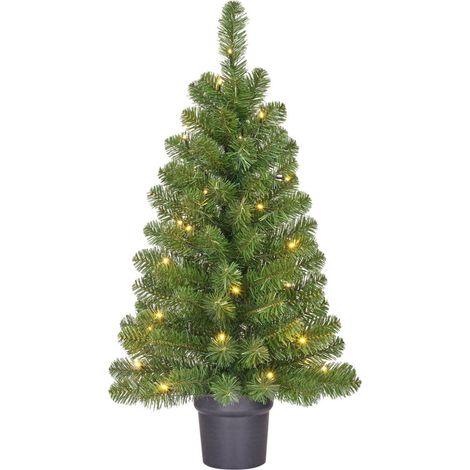 Black Box Trees sapin de Noël artificiel Vert H90xl50xL50cm (1/5)