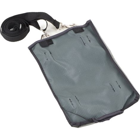 Housse étanche pour poche à uriner 2000ML, sangle réglable, protection discrète grise (1/5)