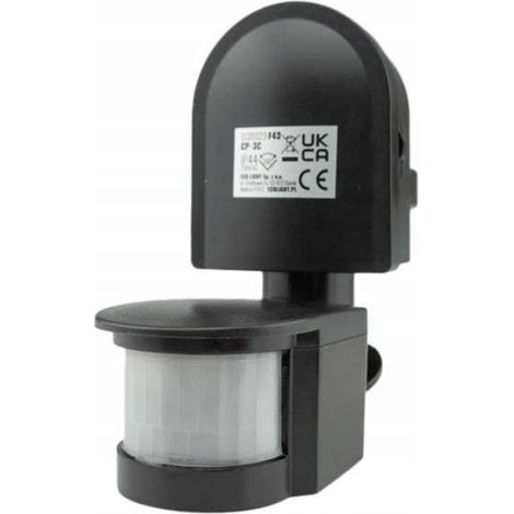 PIR-Bewegungsmelder CP-3C schwarz max. 300 W (1/5)