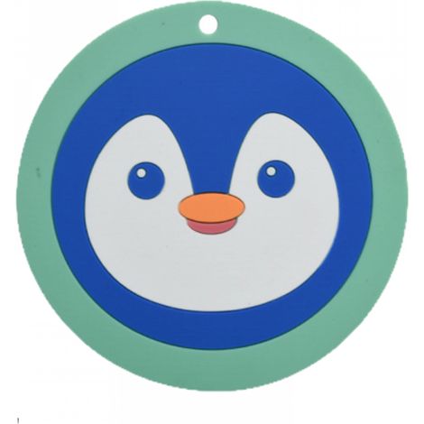 Ensemble de 6 jolis sous-verres en silicone avec faces en caoutchouc, thermiquement isolés, flexibles, durables, un excellent cadeau de mariage. (1/4)