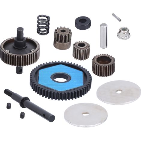Engrenages de Transmission avec Moteur pour Voiture RC Axial SCX10/SCX10 II 90046 90047 (1/5)