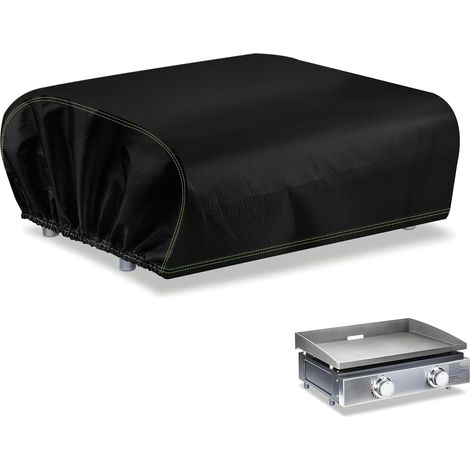 Plancha-Abdeckung für den Außenbereich, 600D Oxford-Schutzhülle für Plancha-Grills, 60 x 45 x 25 cm, universelle wasserdichte Plancha-Abdeckung, UV- und staubbeständig für Gasherde (1/5)