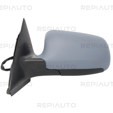 Rétroviseur rabattable électriquement gauche à peindre chauffant Audi A6 2 (4B2-C5/4B5-C5) phase 1 et 2 1997-2004