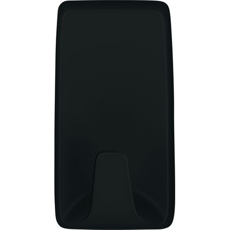 tesa Powerstrips Haken S eckig schwarz 3 Stück (1/2)
