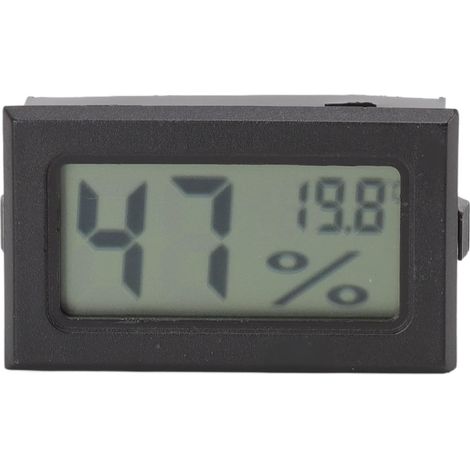 Mini Jauge d'humidité Numérique, Thermomètre électronique Hygromètre Boîte à Cigares Thermomètre Armoire à Cigares pour Caves, Serre, Cave (1/5)