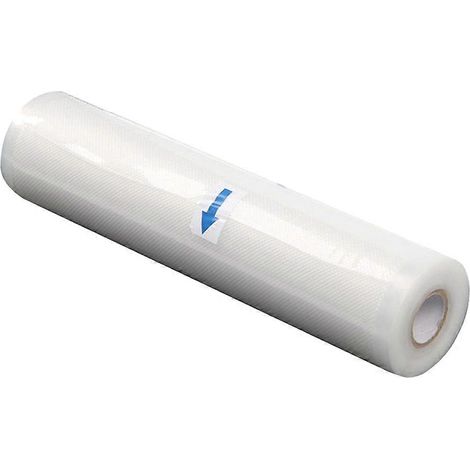 Rouleaux de céréales sous vide pour la conservation des aliments, 1 rouleau par paquet, blancs. (1/5)