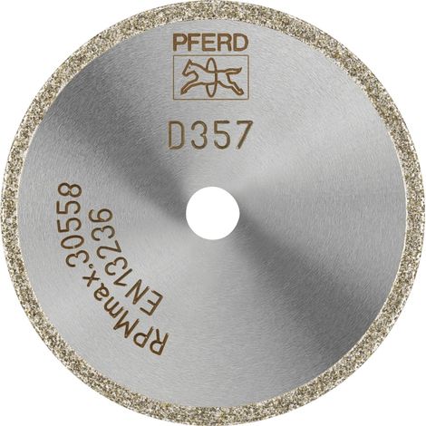 PFERD TOOLS Diamant-Trennscheibe D1A1R 50x2,0x6,0mm D357 (grob) durchgängiger Belag für GFK/CFK (1/2)