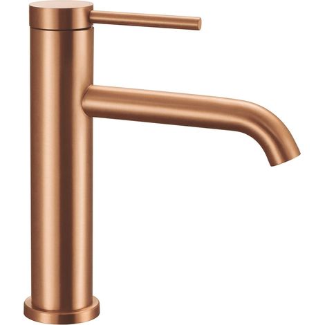 WASCHBECKENARMATUR REA CLIF BRUSH COPPER LOW