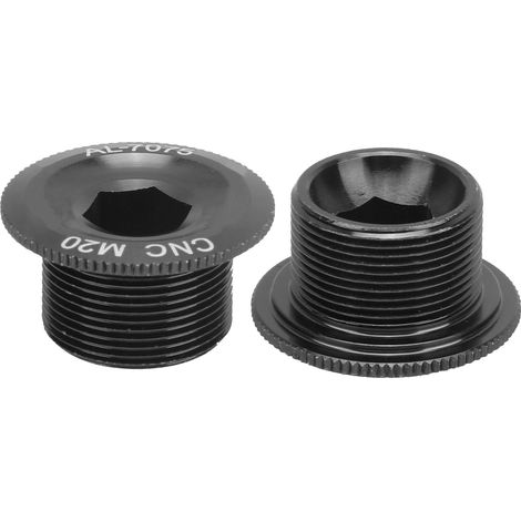 Boulon Bras De Manivelle - Alliage D'aluminium - Pour VTT Et Vélo De Route - 20 mm - 2 Pièces (1/5)
