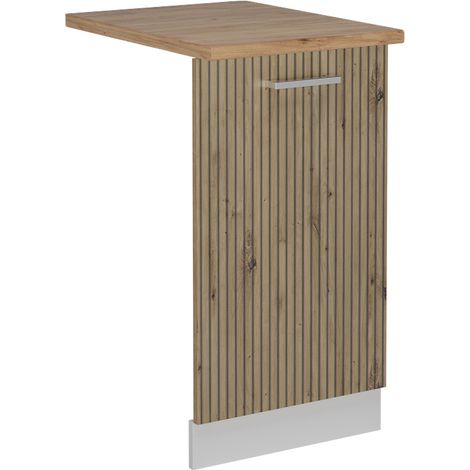 Coperchio per lavastoviglie R-Line, Rovere artigianale, 45 cm , PL Rovere, Vicco