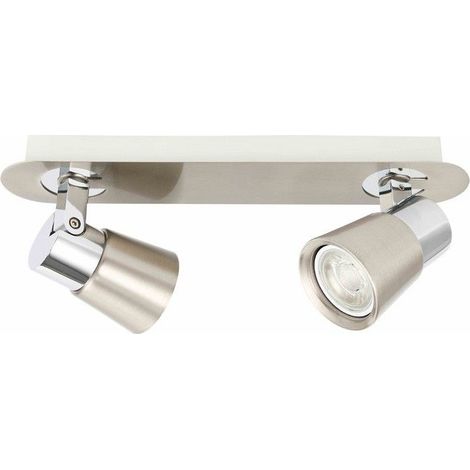 Projecteurs GU10 IRIS NICKEL ET CHROME CR 43-135-02-002 (1/3)
