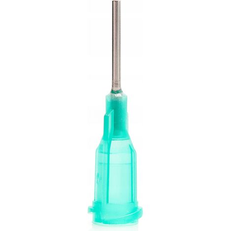 Aguja dispensadora de flux 18G