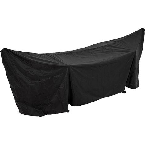 Filiyano – support – [DT] Housse imperméable pour hamac et support, protection extérieure avec boucles de sécurité, sangles et cordon élastique noir (1/5)