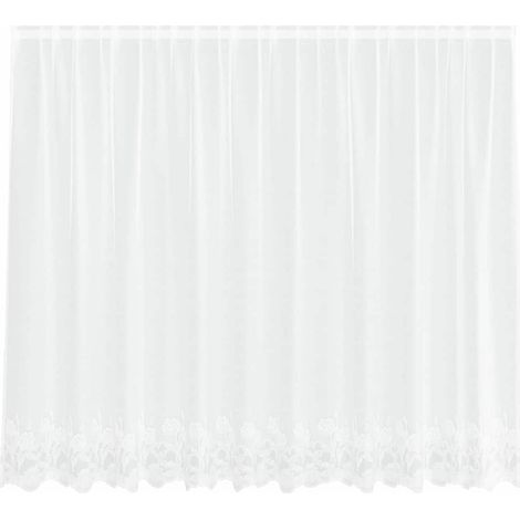 Rideaux avec des rideaux Blanc 500x100cm Polyester CFW32230 (1/5)