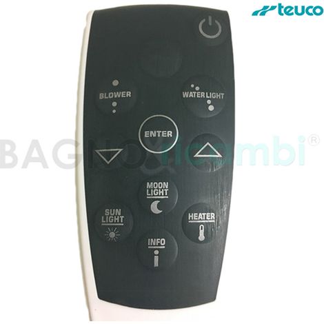 ricambio telecomando per vasche teuco T07 seaside 81000963099