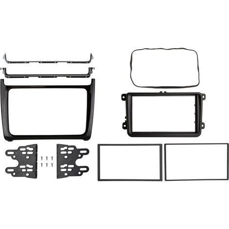 Marco de radio de 7 pulgadas para VW Polo 2014-2017 381320-41-2 (1/4)