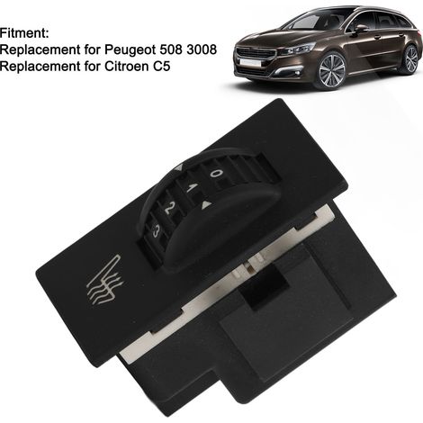 Sitzheizungsschalter – Temperaturregler für Peugeot 508/3008 und Citroën C5 – Hochleistungs-Ersatzset (1/5)