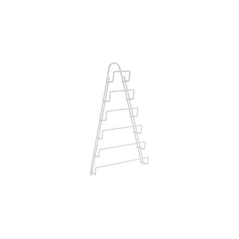 PORTA COPERCHI A 6 POSTI KIWI- - cm.23x7x42 - 10 pezzi METALTEX
