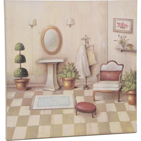 Quadro Stanza C Specchio 60x60 cm Sc (1/4)